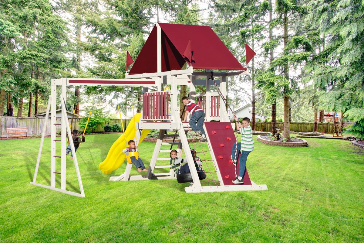 Vinyl Swing Sets Playmor Amish