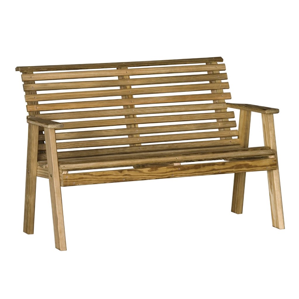 Wooden Benches Pittsburgh Swing Sets And Amish Lawn Furniture 4 Rollback Plain Bench